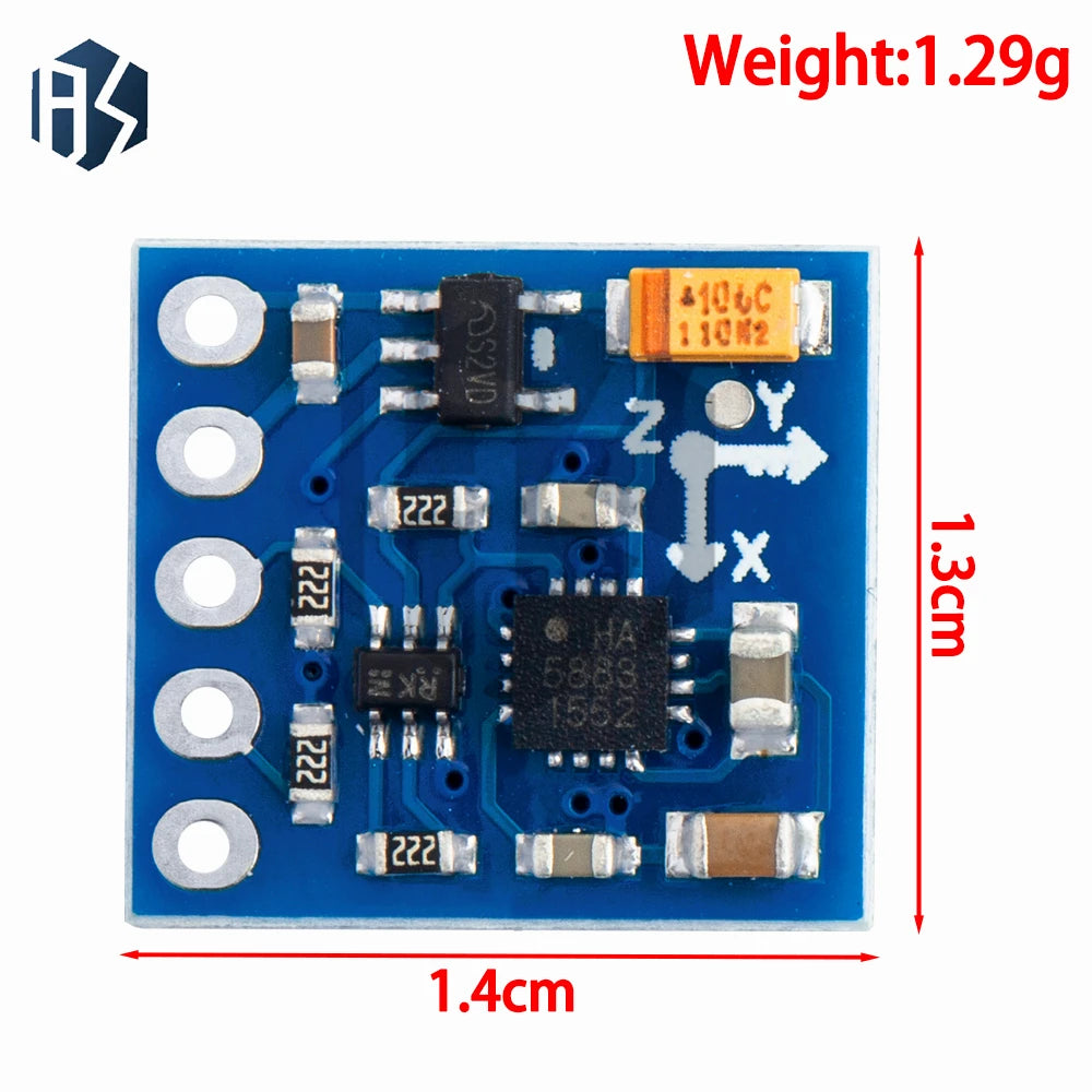 GY-271 3-Axis Magnetometer Sensor Module Precision Digital Compass Zpaxo