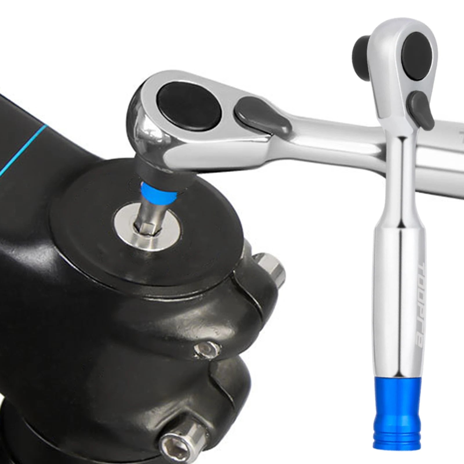 Bicycle Ratchet Wrench Multi-functional Portable Repair Tool Alloy