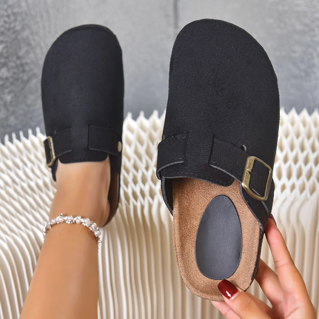 Women Slippers 2025 Baotou Slides Summer All-match Sandals Fashion