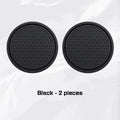 Anti-Slip Car Cup Holder Coasters – PVC Drink Pads 2/4 Pack
