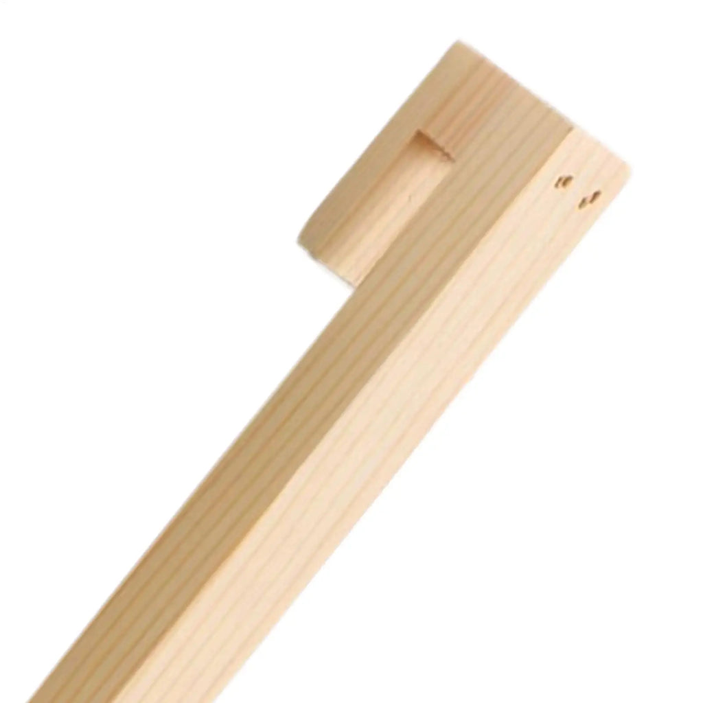 Bathroom Towel Hooks Wooden No Drill Wall Glass Door Shower Holder