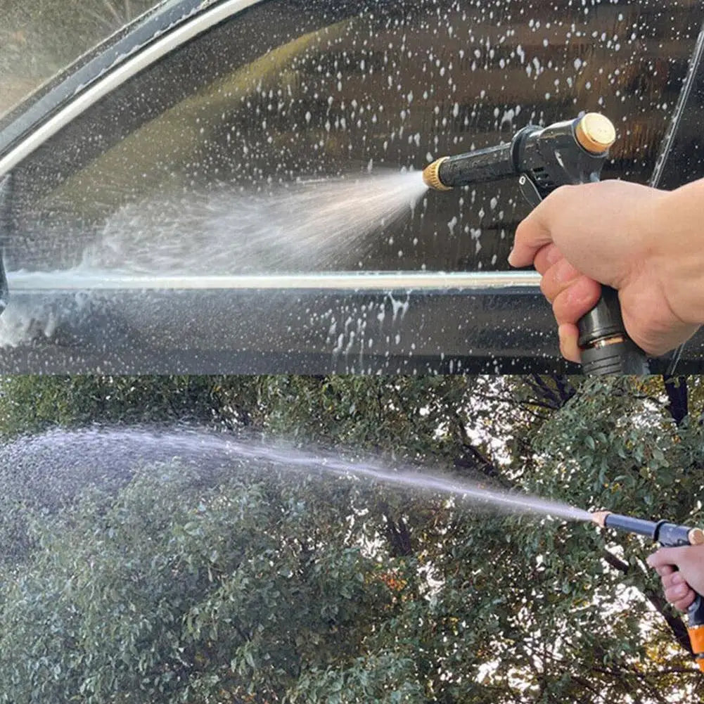 High-Pressure Garden Hose Spray Nozzle | Multi-Pattern Water Blaster Garden Hose Nozzle Zpaxo