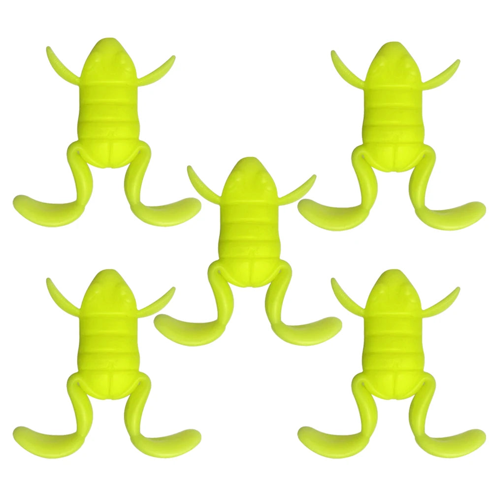 Frog Soft Bait Realistic Lure Attractive Fishing Saltwater Freshwater