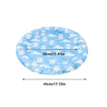 Dog Cooling Pad Non-Slip Portable Long-Lasting Breathable Bear Pattern Dog Cooling Mat Outdoor For Hot Weather Summer Indoor Zpaxo S China Mainland