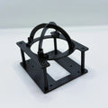 Livox Radar Mid360 Protective Cover Carbon Fiber Base Fixed Bracket Anti Fall Installation Quick Zpaxo Carbon Fiber 37G