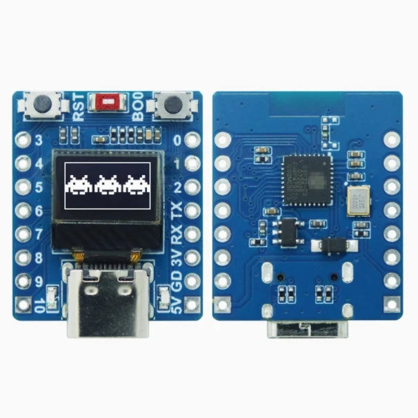 New ESP32 V1.0.0 Rev1 WiFi Bluetooth 4MB FLASH Lite Version Wireless Bluetooth Zpaxo Blue Plate ESP32-C3