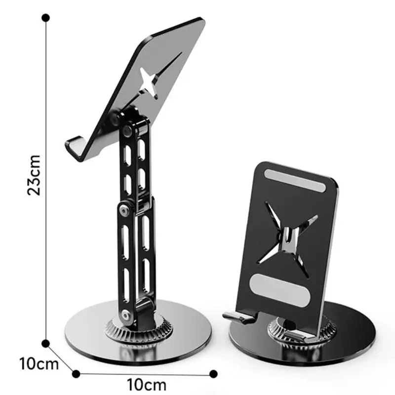 652F Phone Stand Heavy Duty 360 Rotating Tablet Holder Metal Desk Stand For Smartphones And E Readers Zpaxo