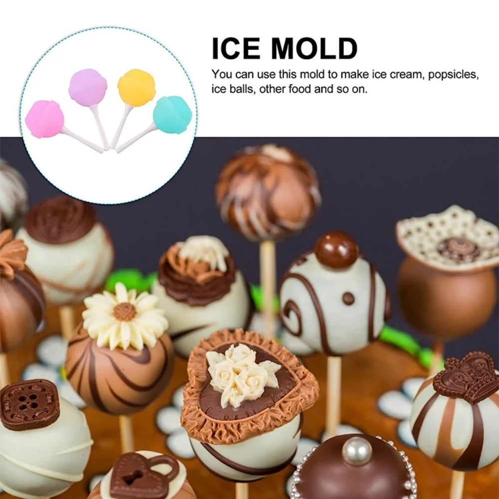 Mini Ice Cream Molds Exquisite Shapes Reusable Without Bisphenol Zpaxo