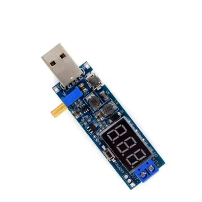 USB Voltage 5V Conversion Module 3W Adjustable Boost Buck DC Zpaxo