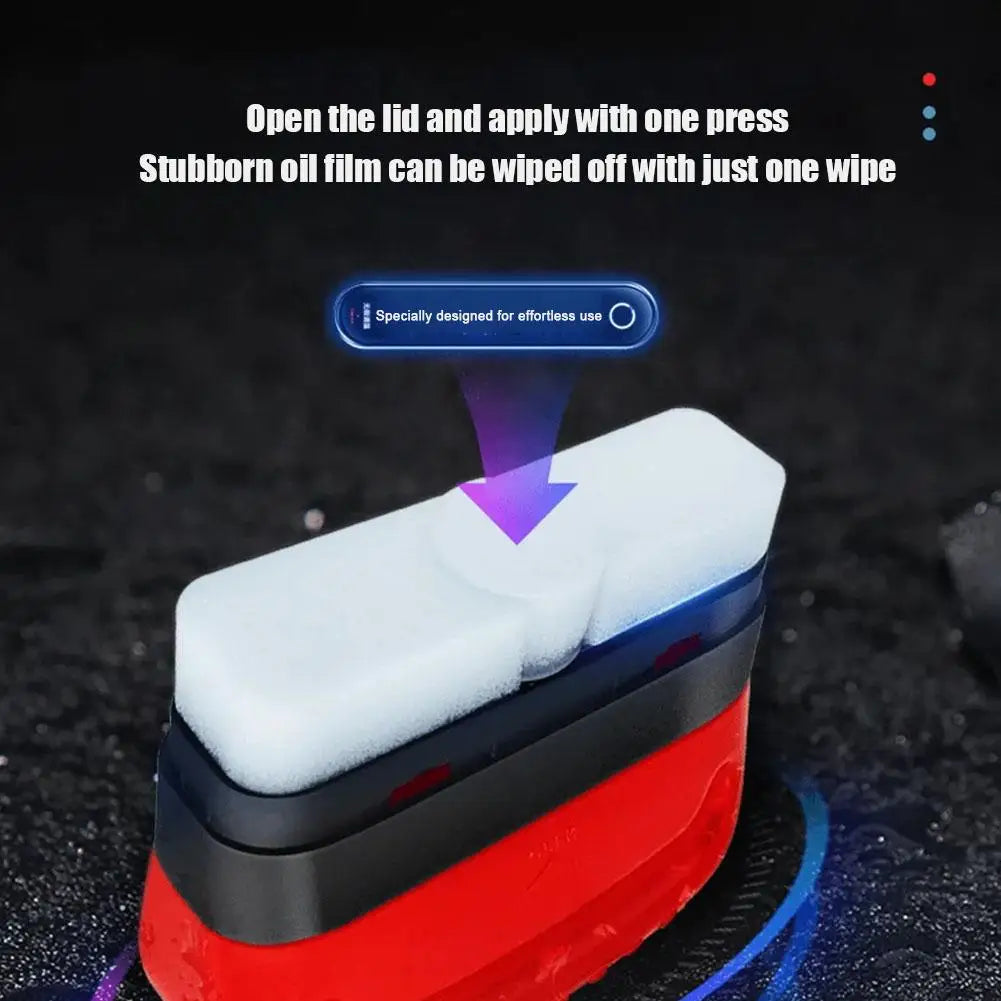 Auto Windshield Inner Glass Oil Film Remover Strong Dirt Cleaning Brush Restore Glass Luster Improve Driving Safety In Rainy Day Zpaxo