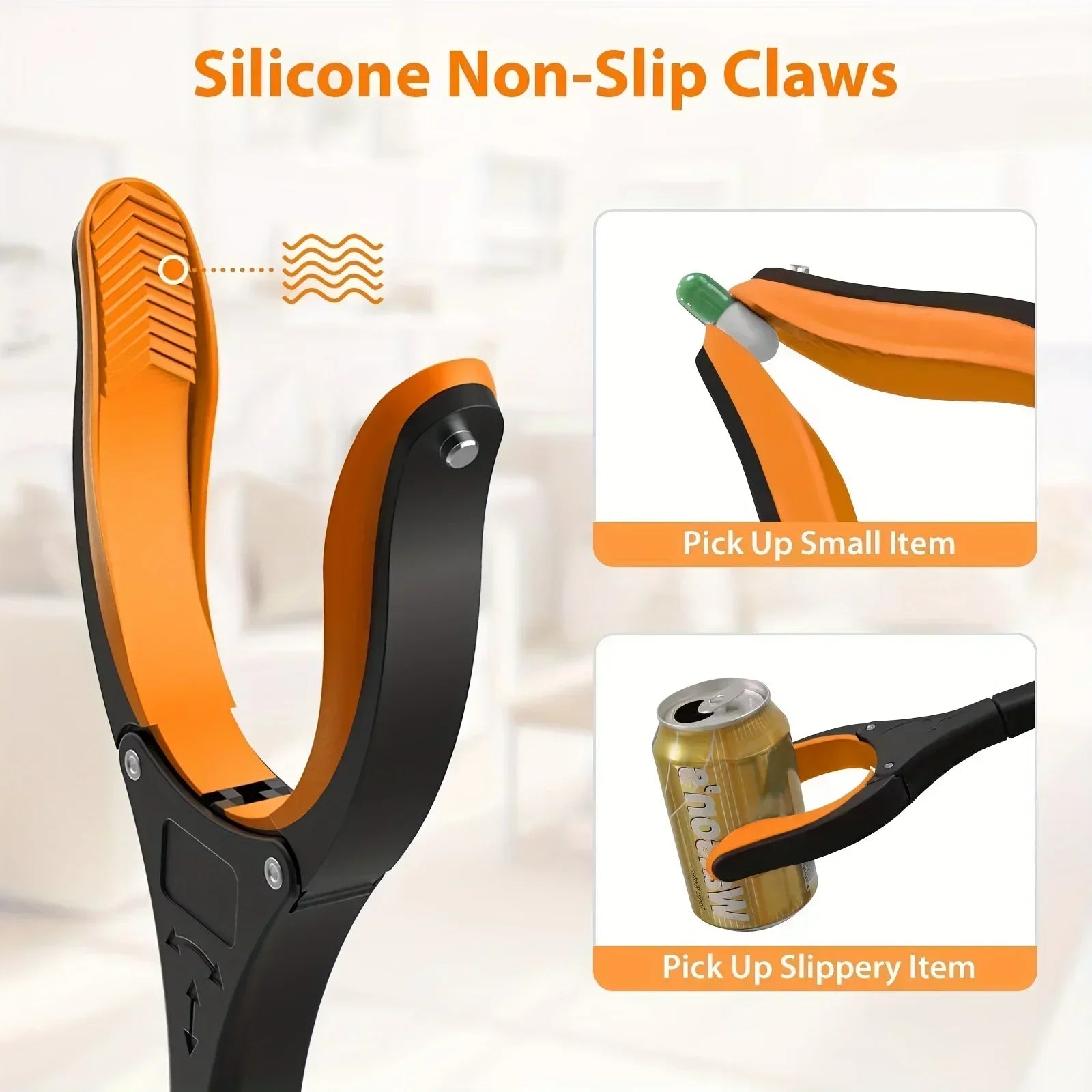 Garbage Picker Gripper 360 Rotating Clip Lightweight Heavy-duty