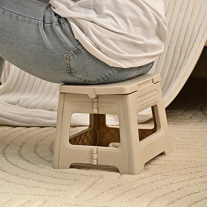 New Lightweight Space Thickened Folding Stool,Portable Home Outdoor Camping,Magza Fishing,Simple and integrated Design Zpaxo