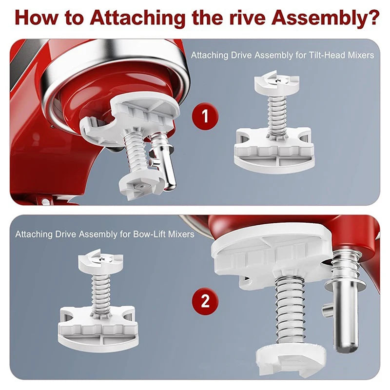 Ice Cream Maker Parts Drive Attachment For KitchenAid Stand MixerIce Cream Machine Stirring Head/Stirring Paddle Zpaxo