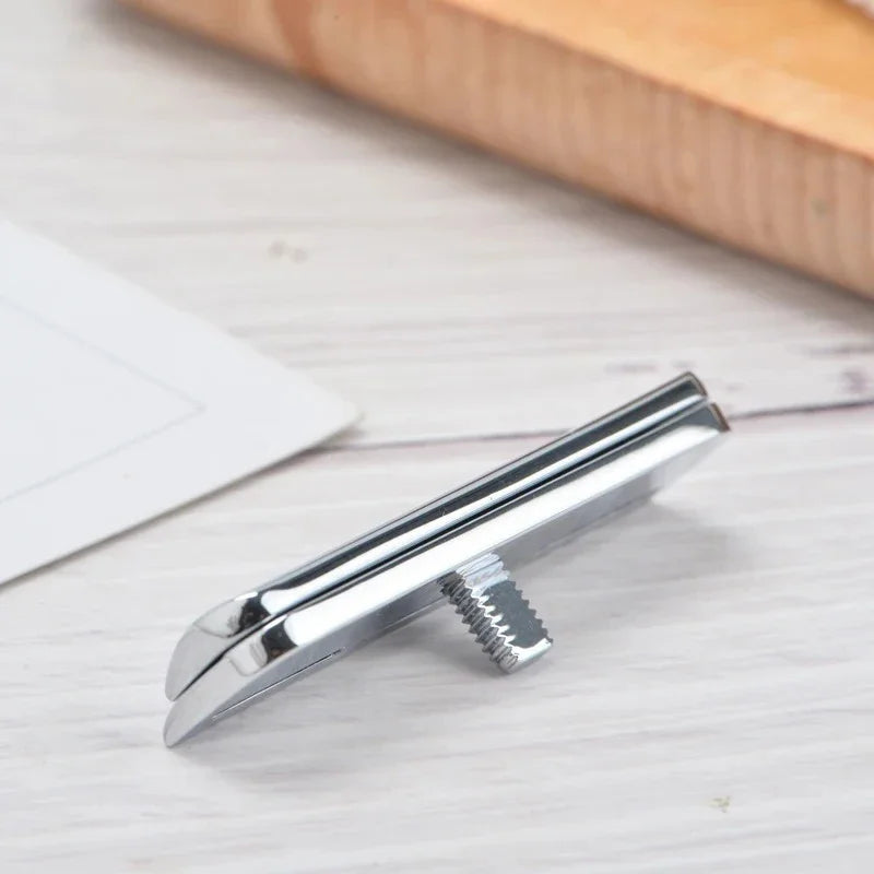 Yaqi Excalibur Single Edge AC Safety Razor Head – Chrome Safety Razor Head Zpaxo
