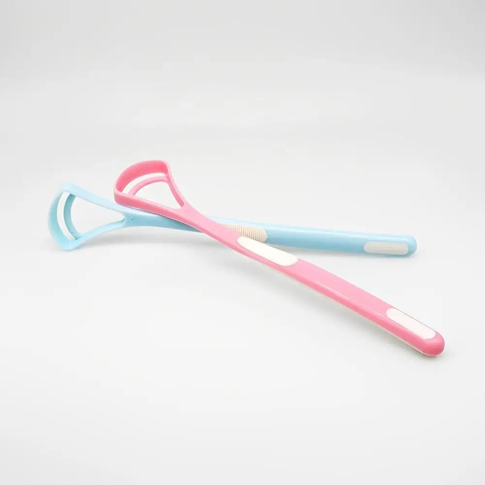 Soft Tongue Scrapers Gentle Cleaning Brush Oral Hygiene Zpaxo