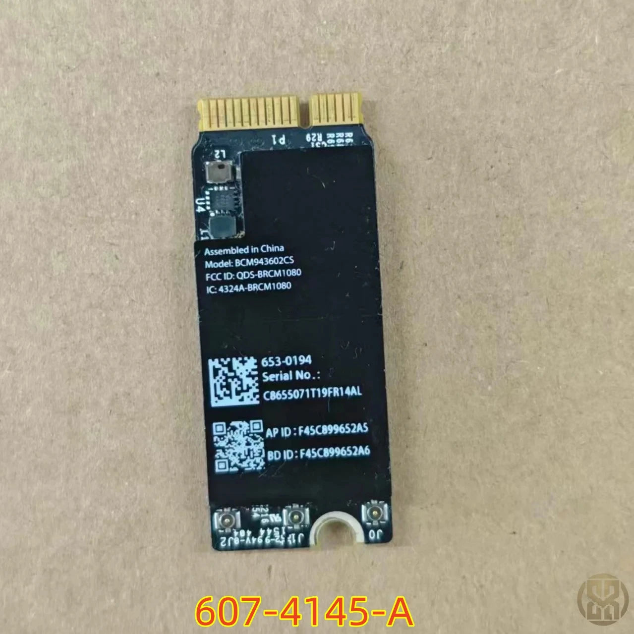 607-4145-A APPLE MACBOOK A1278 A1286 A1297 WIFI AIRPORT BLUETOOTH
