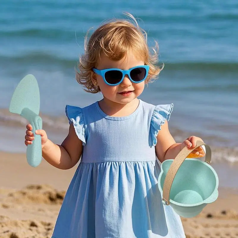 Toddler Beach Toys Sand Box Castle Play Buckets Toy Shovels Molds Zpaxo
