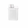 Airtight Laundry Detergent Dispenser Powder Storage Box Clear Washing Powder Liquid Container with Lids Jar Zpaxo Transparente 1800ML