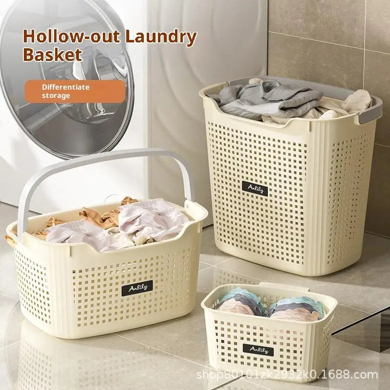 Multi-size Large Capacity Laundry Storage Dirty Clothes Basket Handle