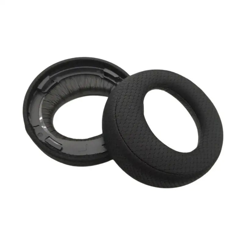 652F 1Pair Replacement Soft Ear Pads Cushions Cover for Gold 7.1 CECHYA-0083 Headphon Zpaxo Black mesh fabric CN
