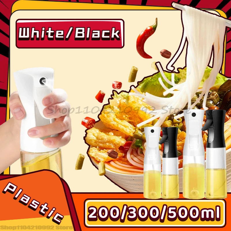 Spray Oil Sprayer Bottle Spray Oil Dispenser Oil Jar Cruet BBQ Kitchen Baking Roasting Picnic Kitchen Tool Zpaxo