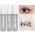 1/3Pc Black White Clear Mini Eyelash Glue Flawless Eyelash Beauty Adhesive Smooth Fast Drying for DIY Repair Bonding Cosmetics Zpaxo Clear-3Pc