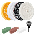 4In Polishing Wheel Wear Resistant Cloth Buffing Wheel Gold Silver Jewelry Mirror Polish Pad For Grinder Power Tool Accessories Zpaxo 4 inch 4 inches