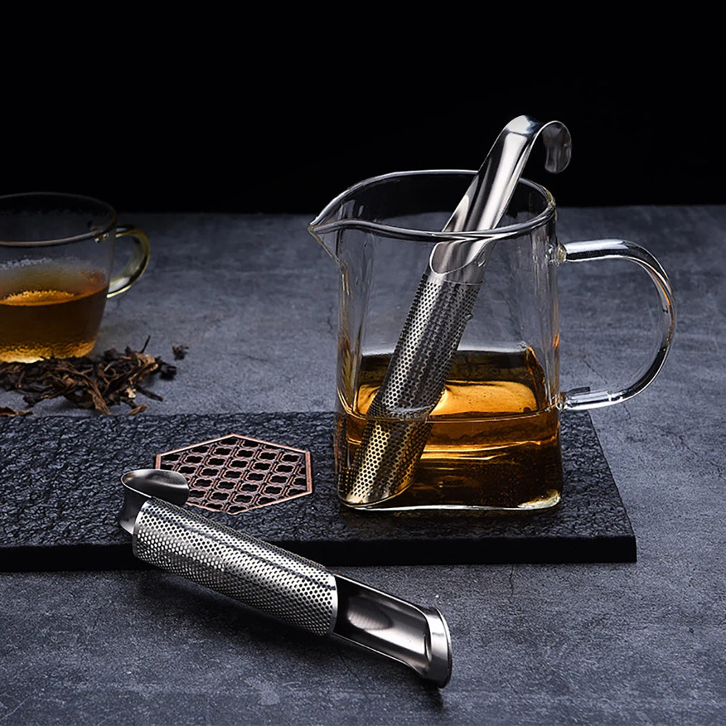 Stainless Steel Tea Infuser Strainer - Food-grade Spice Colator Reusable Teaware for Tea Ceremony Teapot Zpaxo