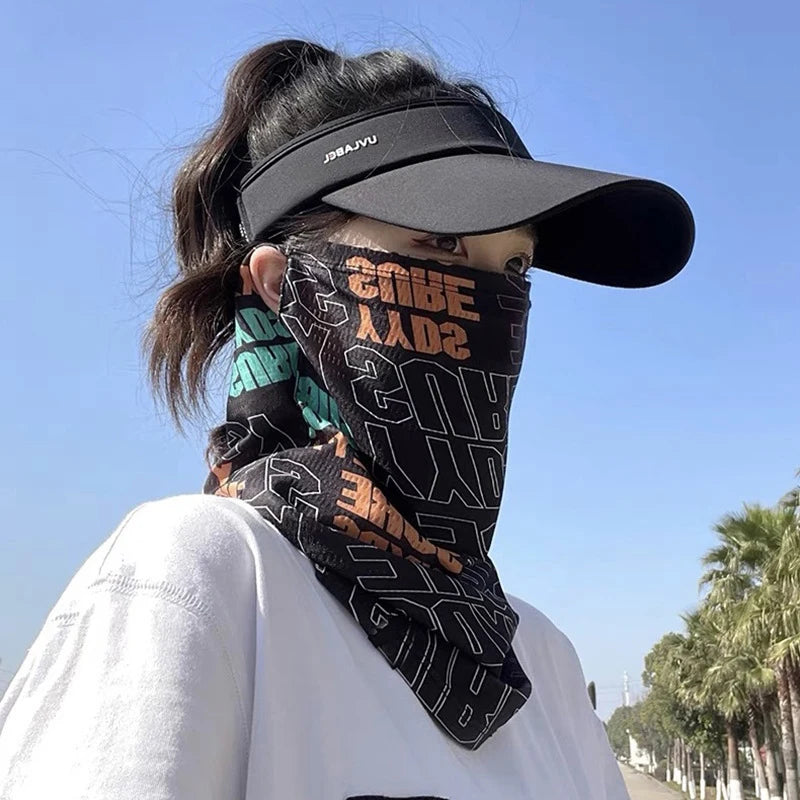 UV Block Face Neck Mask – Outdoor Sun Protection Scarf