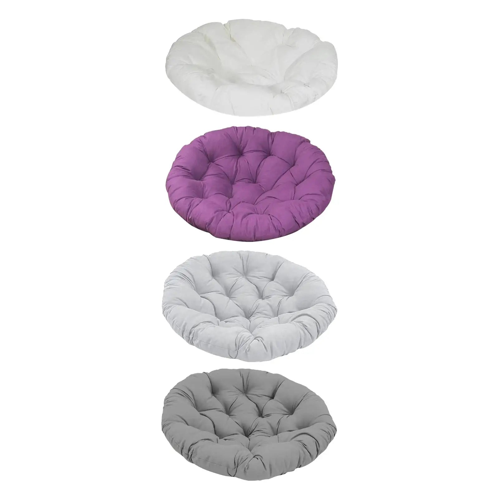 Papasan Chair Cushion Egg Chair Cushion Garden Chair Mat Washable Thick Round 15.7inch for Rocking Chair Seats Sturdy Zpaxo