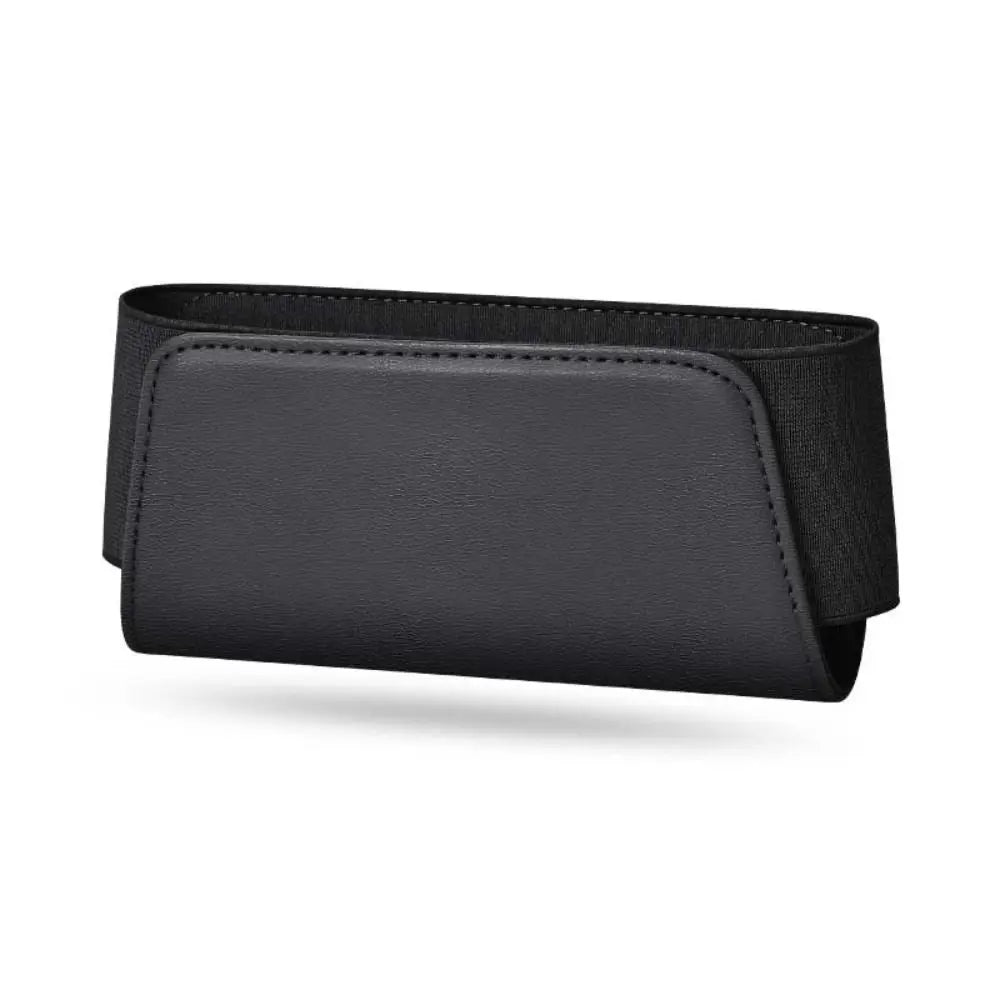 Leather Car Glasses Organizers Self Adhesive Collecting Bag Storage Zpaxo