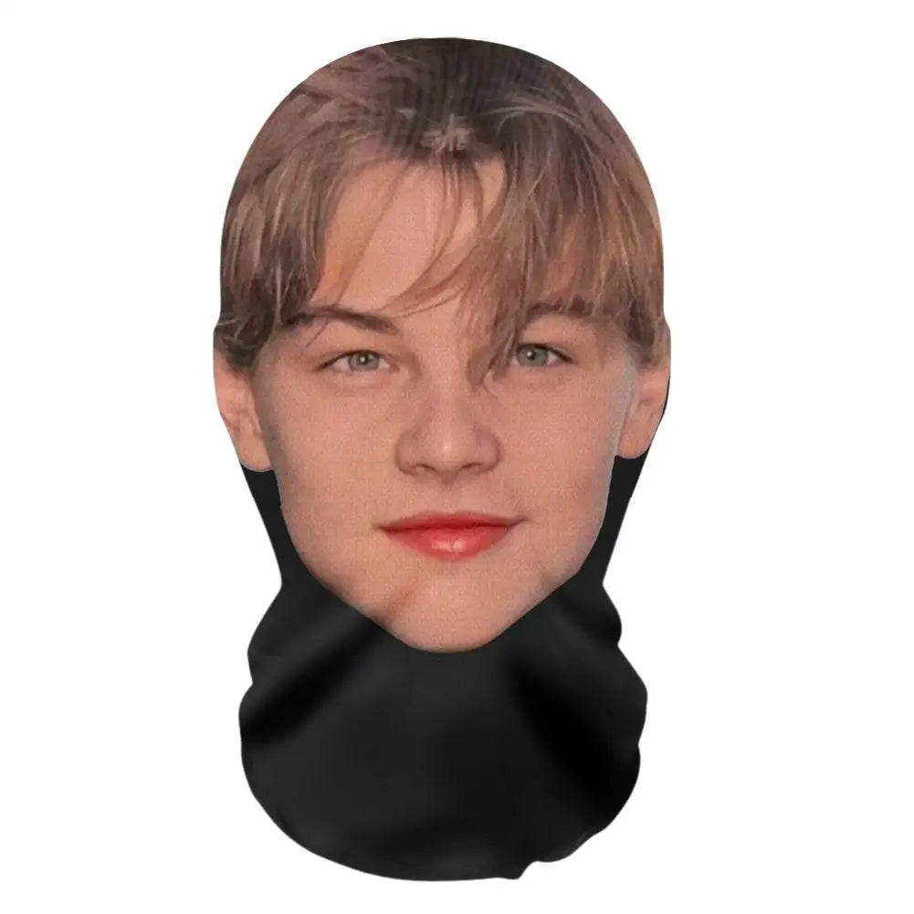 John Pork 3D Printed Seamless Mask – Cosplay & Party Head Cover Cosplay Head Mask Zpaxo F