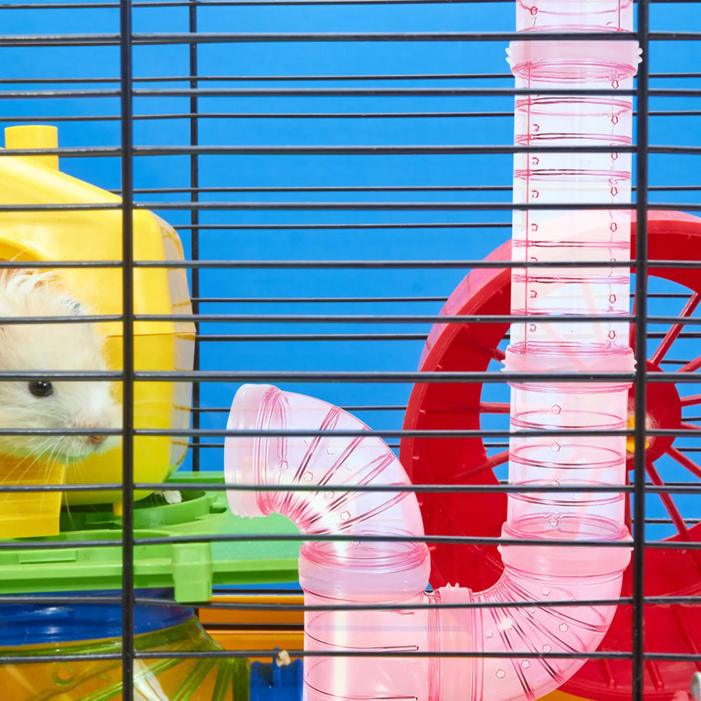Hamster Cage Tunnel Plastic Modular Tunnels Rat Guinea Pig Play