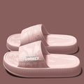 Men Summer Slippers Soft Sole EVA Sandals Non Slip Platform Home