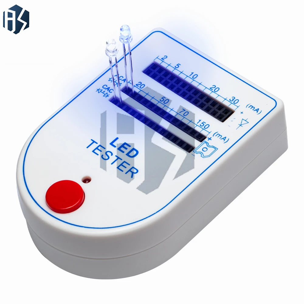 2-150mA Mini Handy LED Test Box Tester Light-emitting Diode Lamp Bulb Zpaxo