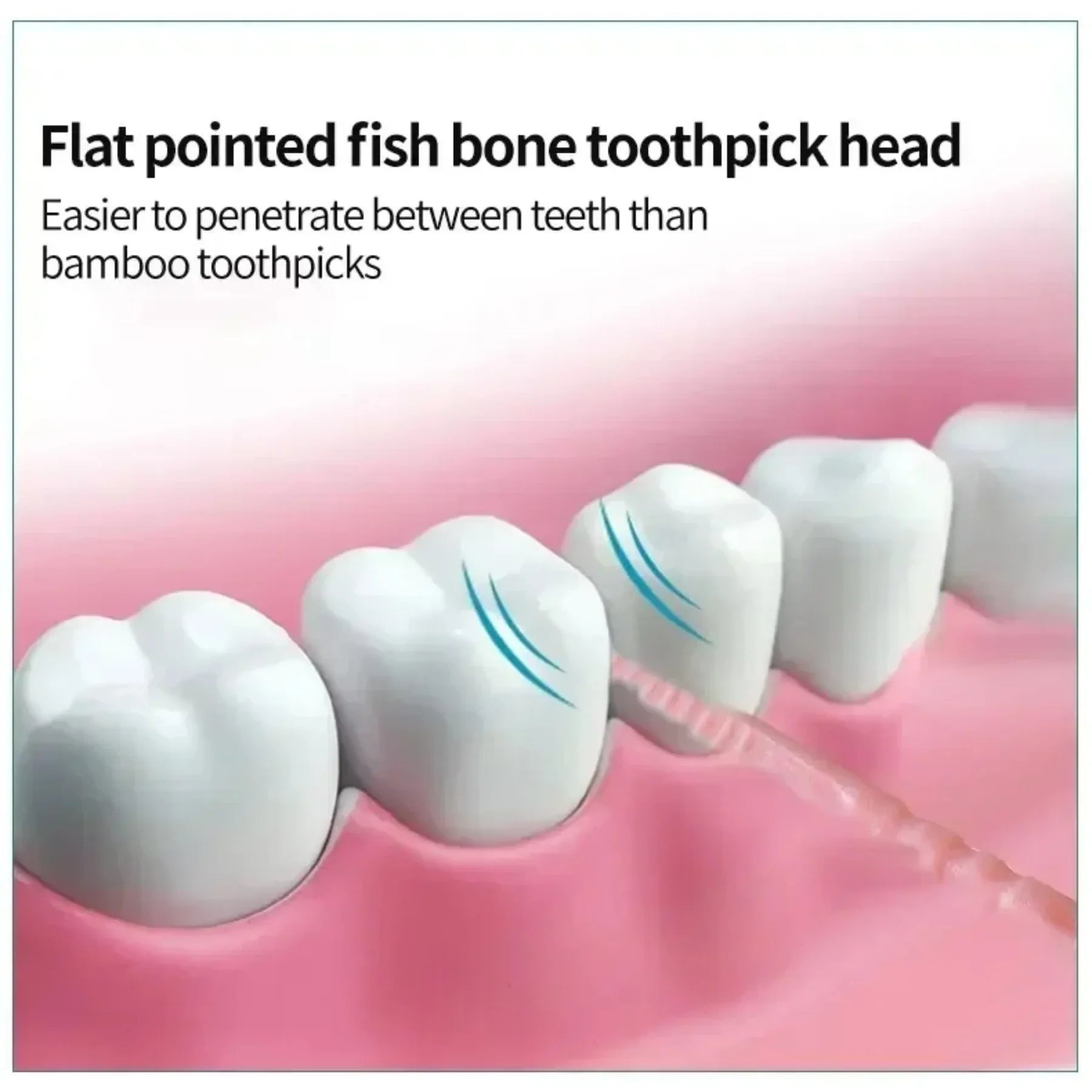 Portable Ultra-fine Toothpicks, Disposable Family Box, Double-head High-end Personalized Creative Fruit Sticks Health Tools Zpaxo