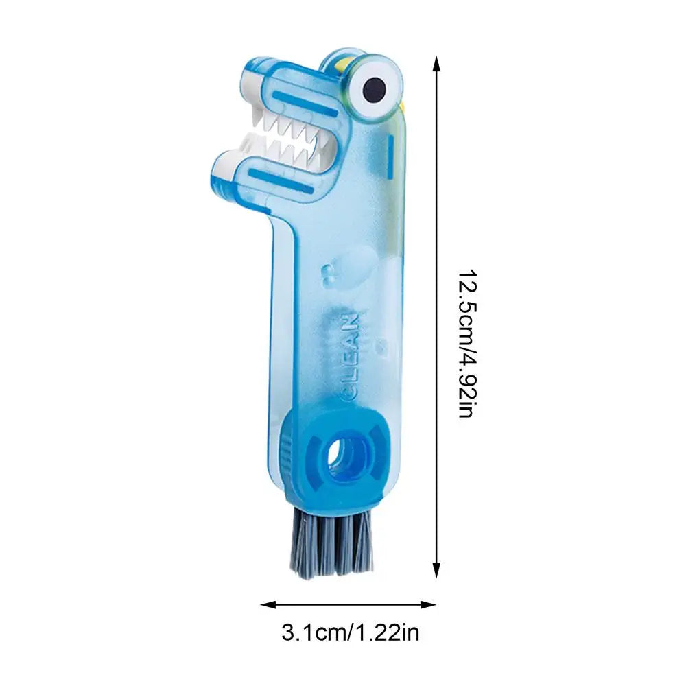 Multifunctional 1 Bottle Lid Cleaning Brush Water Cup Gap Cleaner Zpaxo A