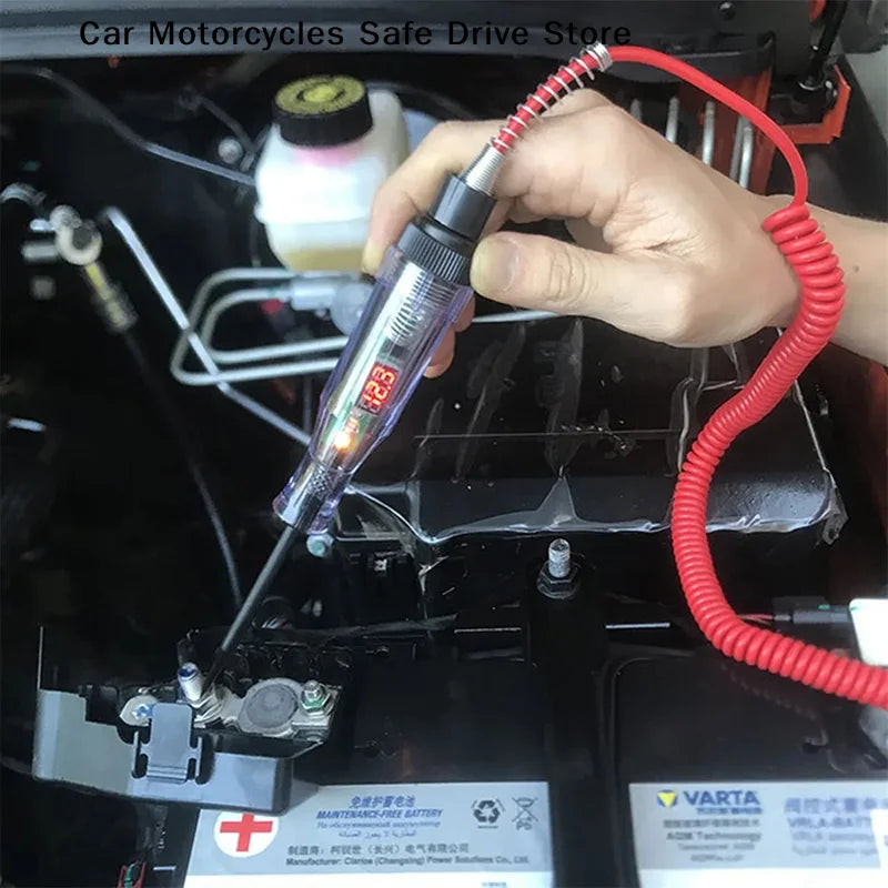 Car Truck Voltage Circuit Tester Auto 6V 12V 24V Tools Diagnostic