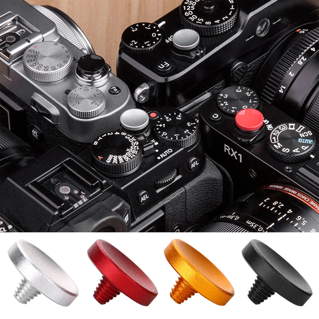 Aluminum Alloy Concave Shutter Release Button Fujifilm X100 X100S X10