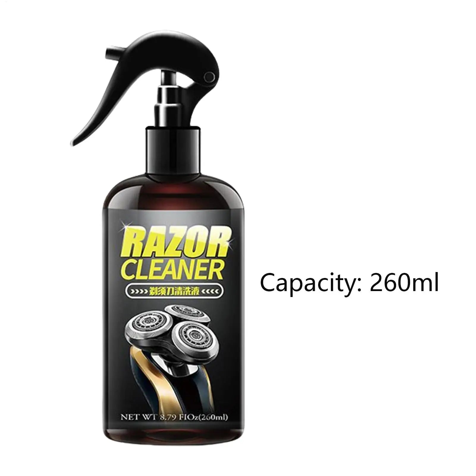 Electric Shaver Cleaning Solution Odorless Razor Cleaner Spray