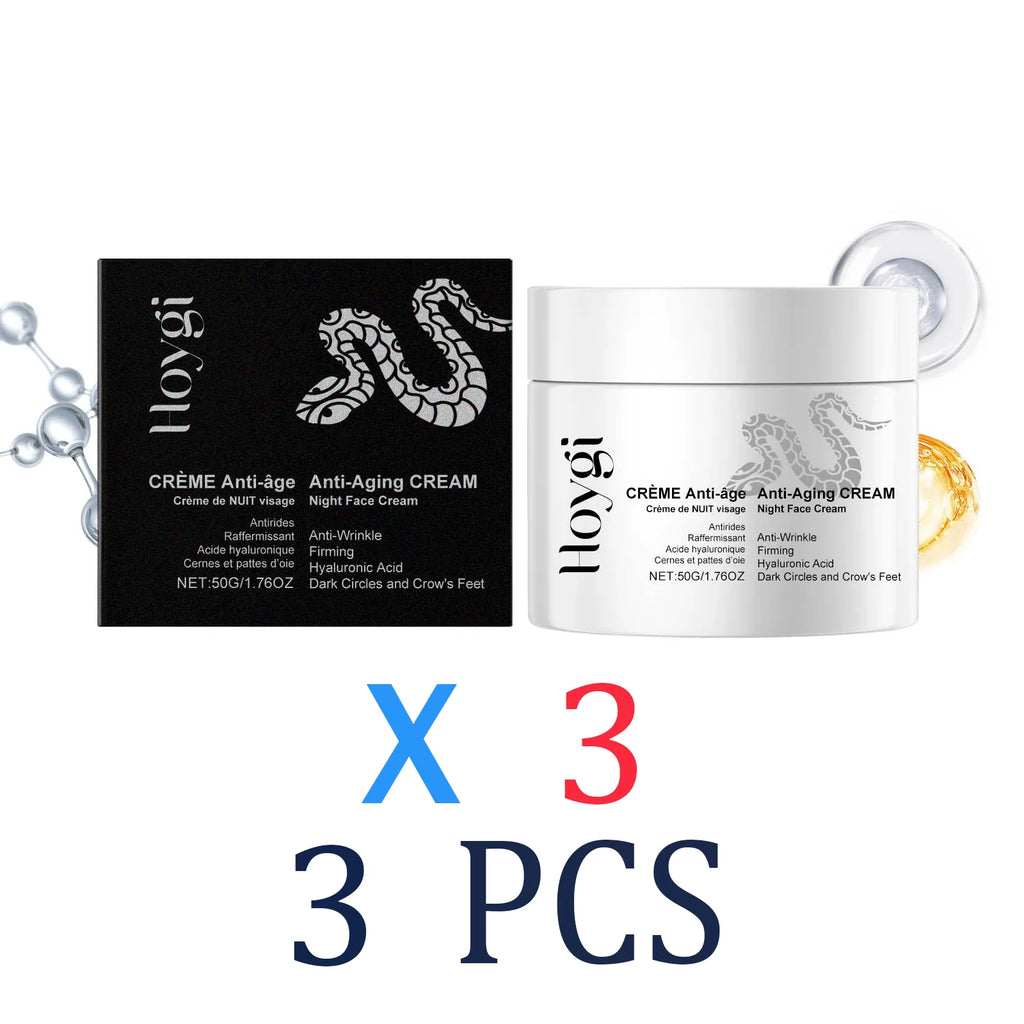 Daily Moisturizer Deep Hydration Lock Night Cream Stabilizing Zpaxo 3 Pcs