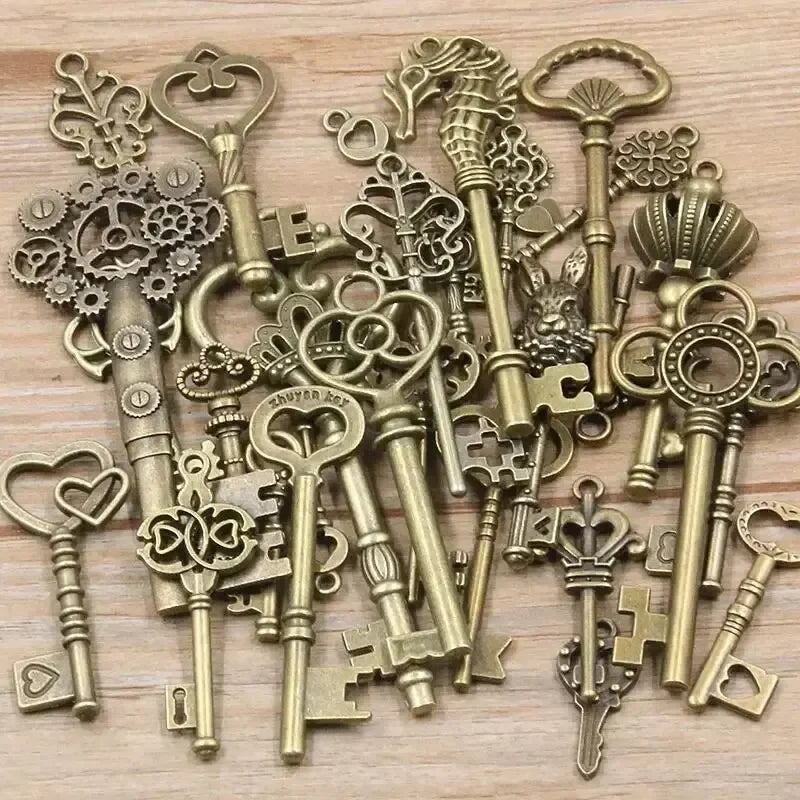 50g Mini Metal Charms Set – DIY Jewelry Making Pendants