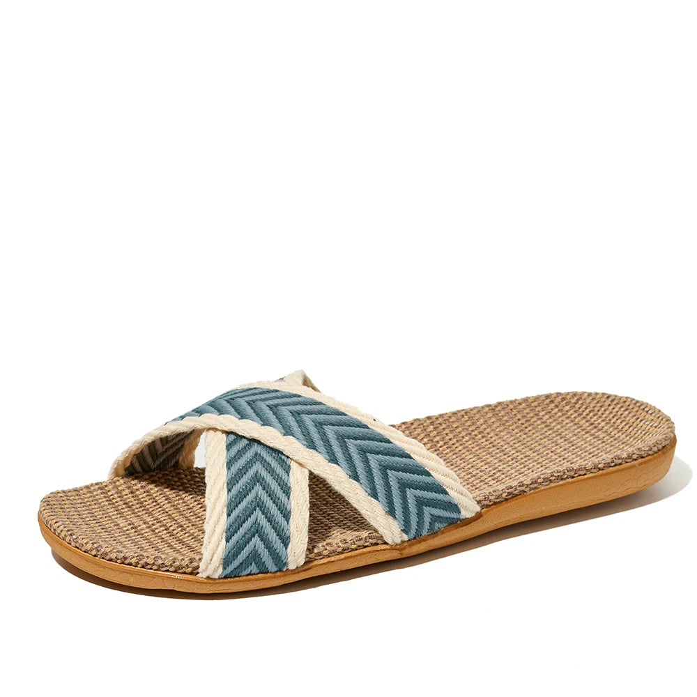 Inddoor Home Slippers Lightweight Women Antislip Bedroom Soft Bottom Zpaxo GRAY 42-43