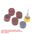 60 1 Sanding Discs Pad Drill Grinder Rotary Tools Backer Plate Zpaxo B