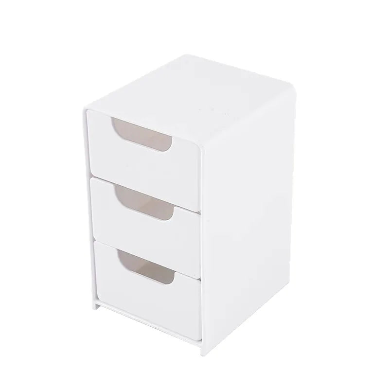 Hot Desktop Storage Box, Drawer Style Stationery, Hand Account Organizing Box, Dormitory Desk Miscellaneous Storage Artifact Zpaxo
