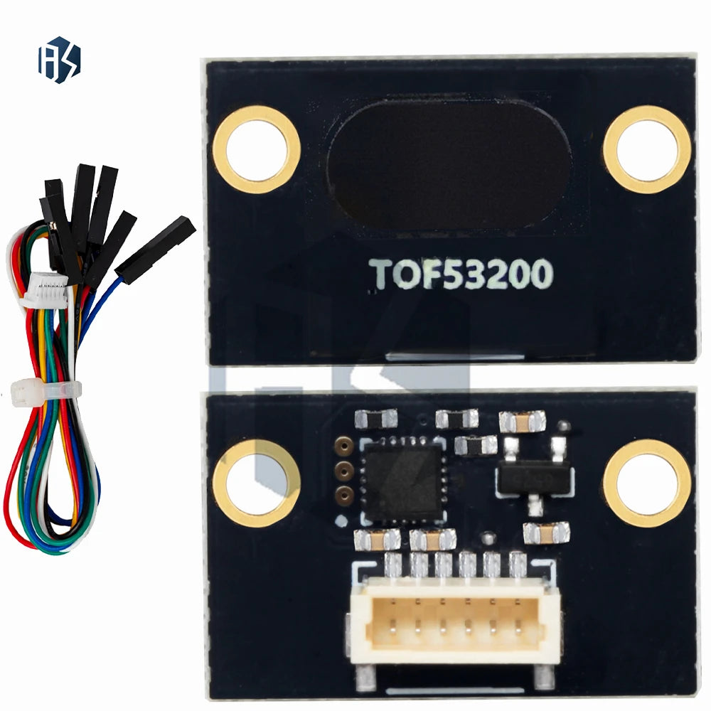 3V-5V TOF Laser Distance Sensors (VL53L1X/VL53L0X/TOF53200/TOF53400) - 2M/4M Range for Arduino Zpaxo