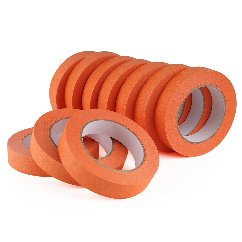 3-Pack Orange Painter's Masking Tape – Art, Craft & DIY Masking Tape Zpaxo