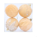 Shimmering Christmas Baubles Shatterproof Ball Hangings Ornament Tree