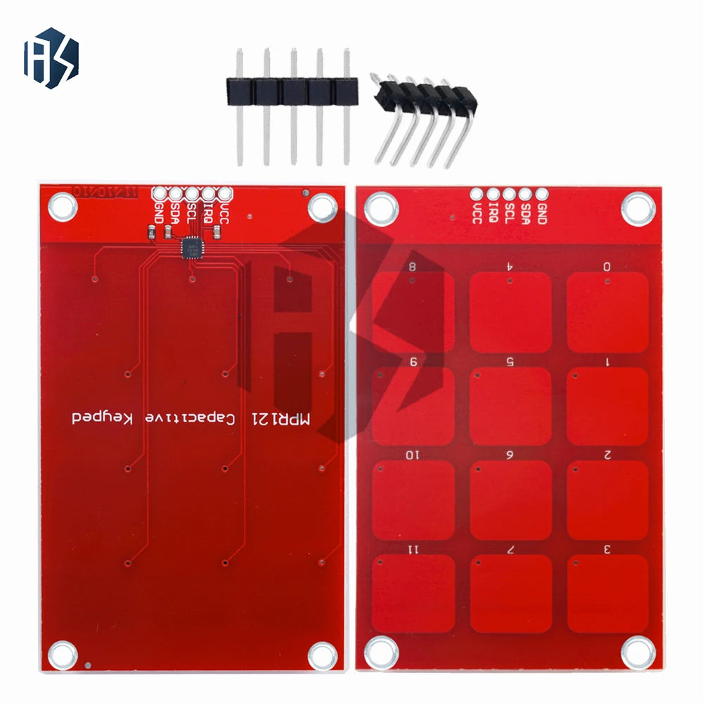 12-Button Capacitive Touch Keypad MPR121 I2C Interface Sensor Module Zpaxo