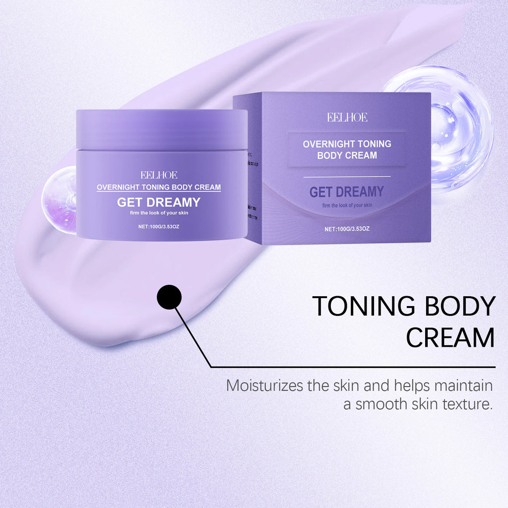 Overnight Toning Body Firming Cream Anti Wrinkle Moisturizing Toning Whip, Smooth & Tight Skin, Reduce Fine Lines & Wrinkles Zpaxo